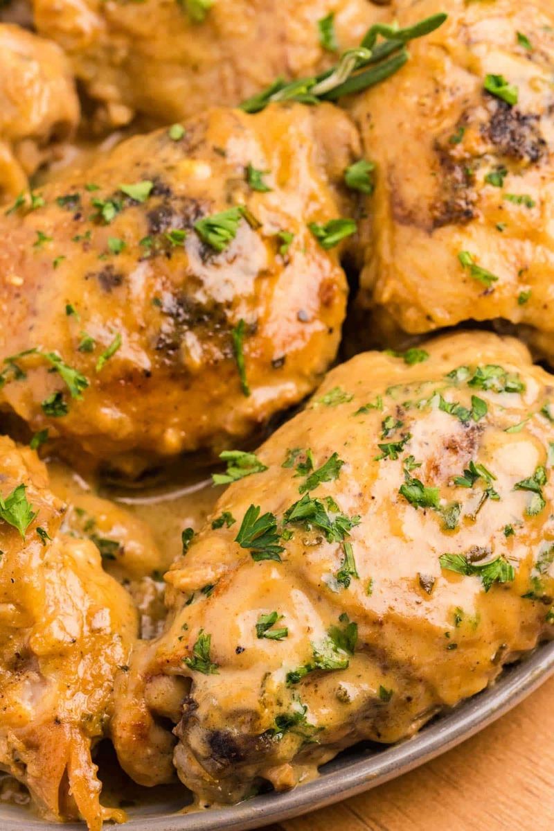 Creamy Honey Mustard Chicken