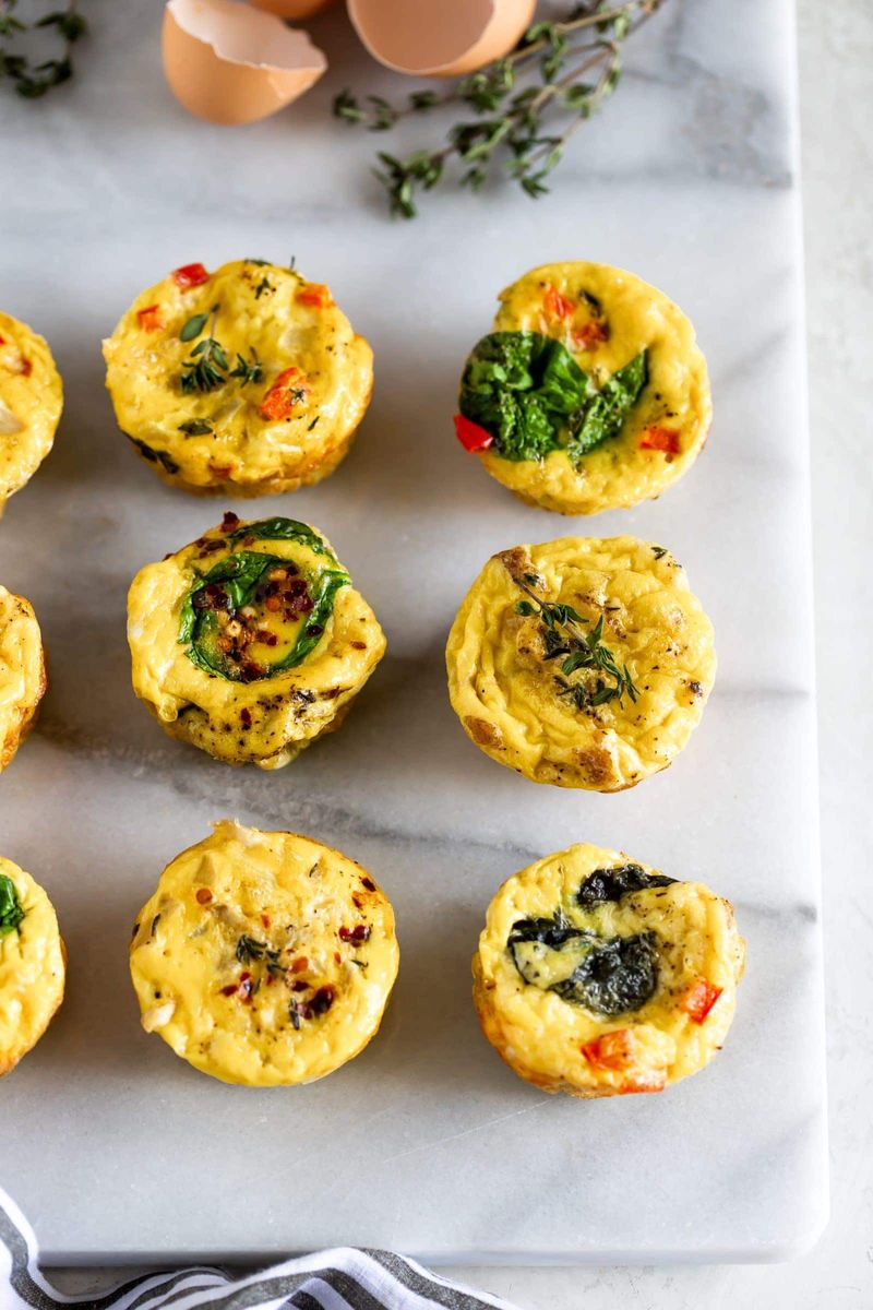 Mini Egg Muffins with Veggies