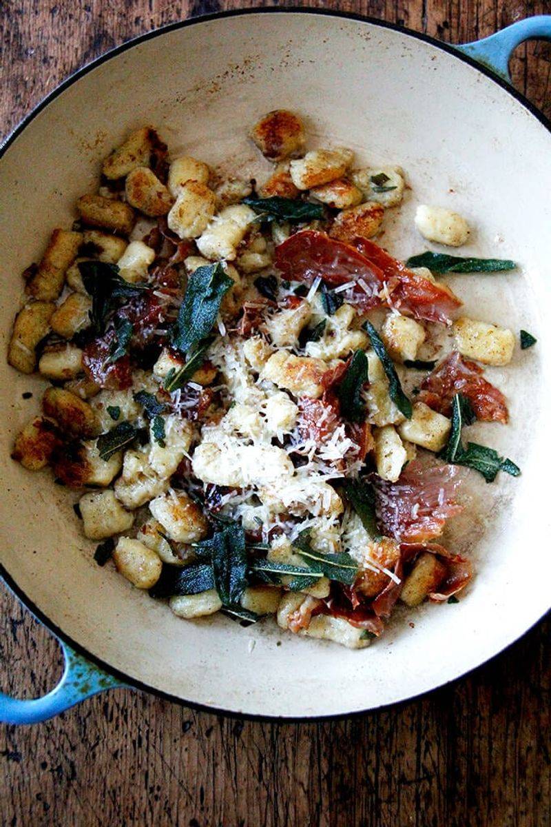 Brown Butter Gnocchi With Sage and Crispy Prosciutto