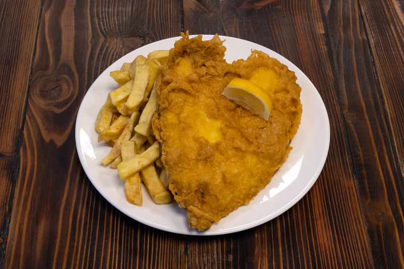 Plaice and Chips