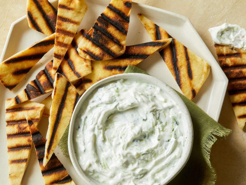 Dips and Pitta Bread