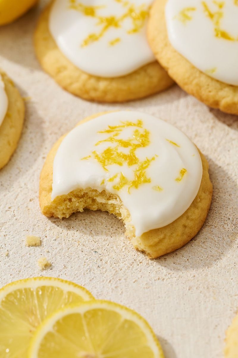 Lemon Glazed Biscuits