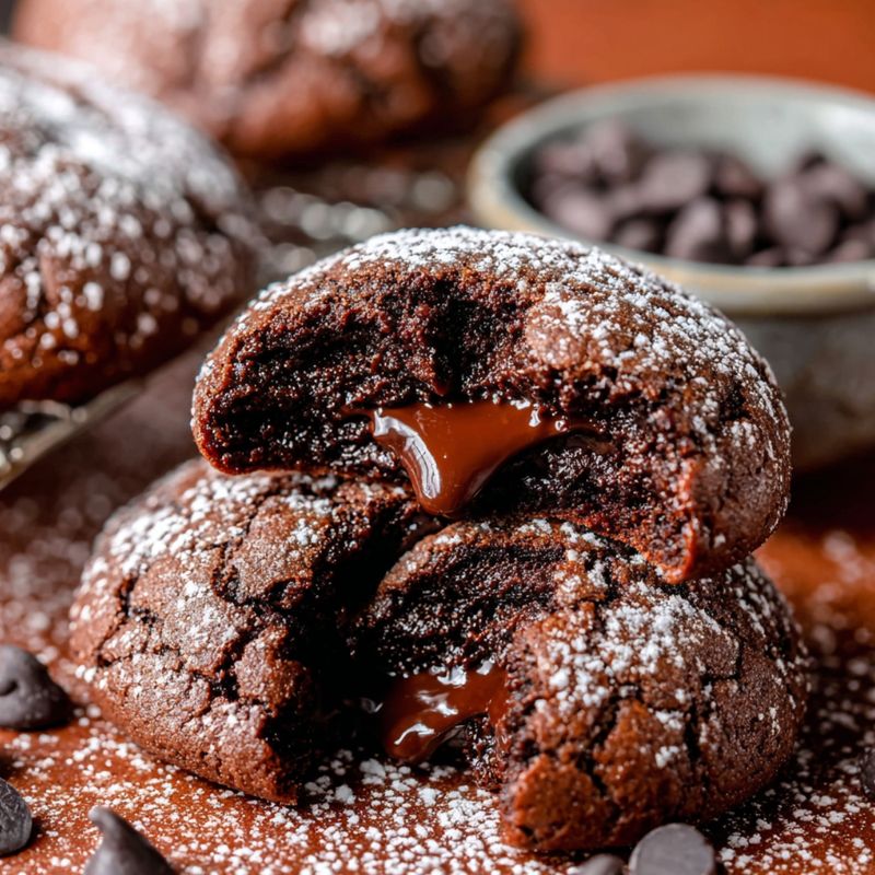 Chocolate Lava Cookies