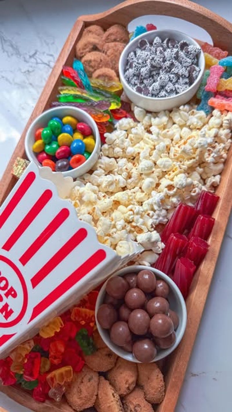 Homemade Popcorn Bar