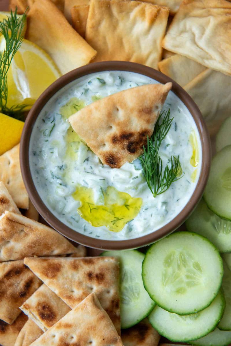 Tzatziki-Style Cucumber Yogurt Spread