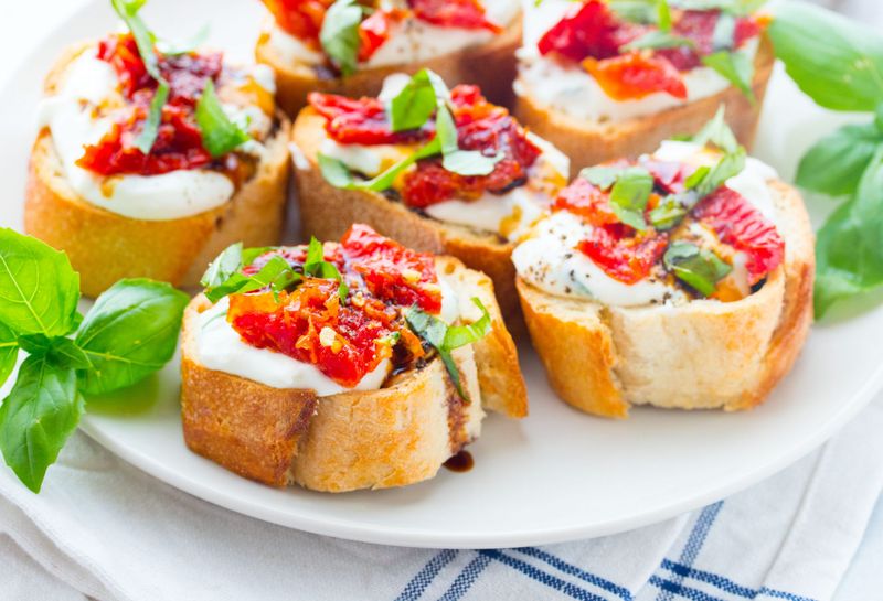 Sun-Dried Tomato and Goat Cheese