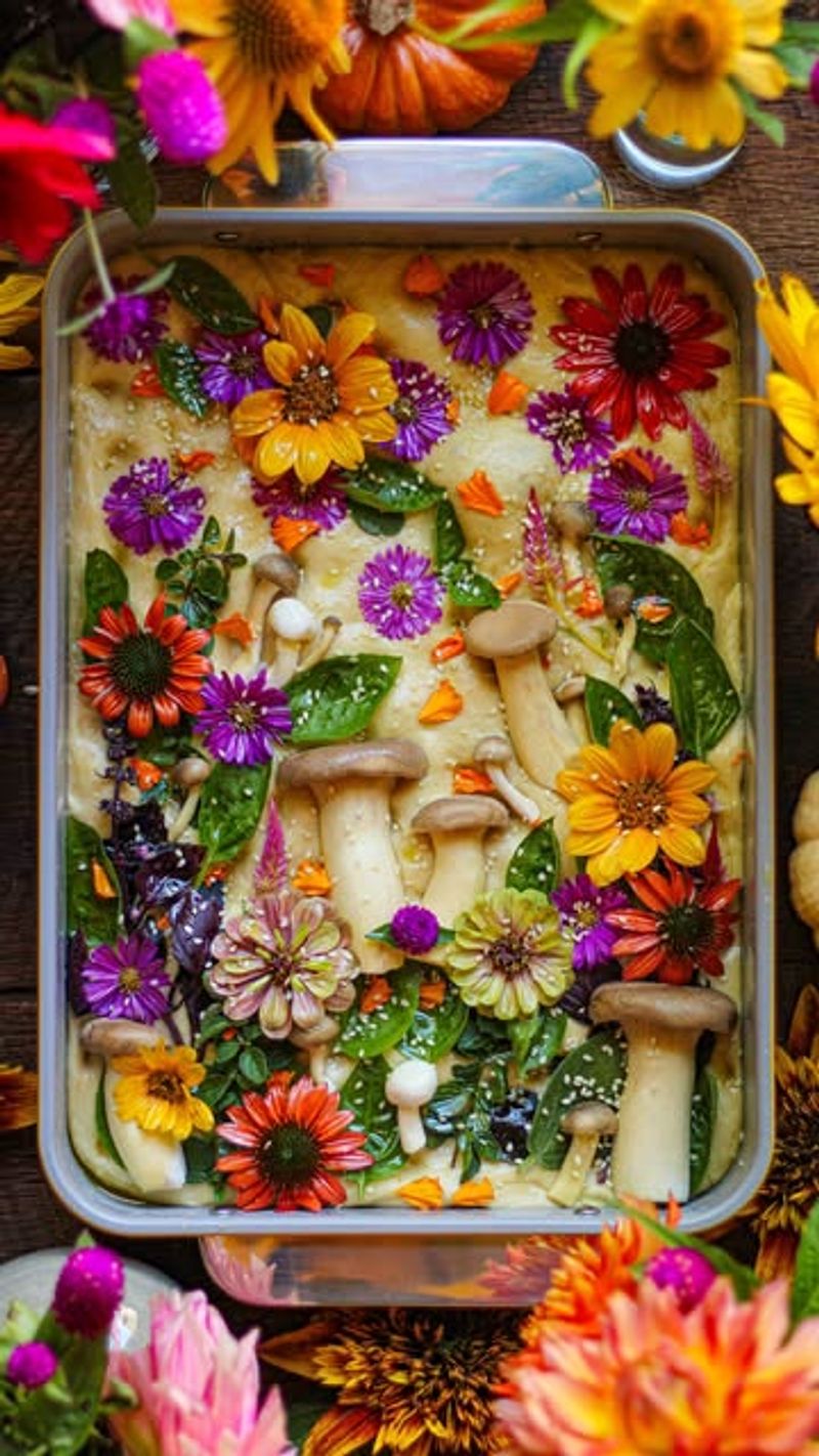 Focaccia Bread Art