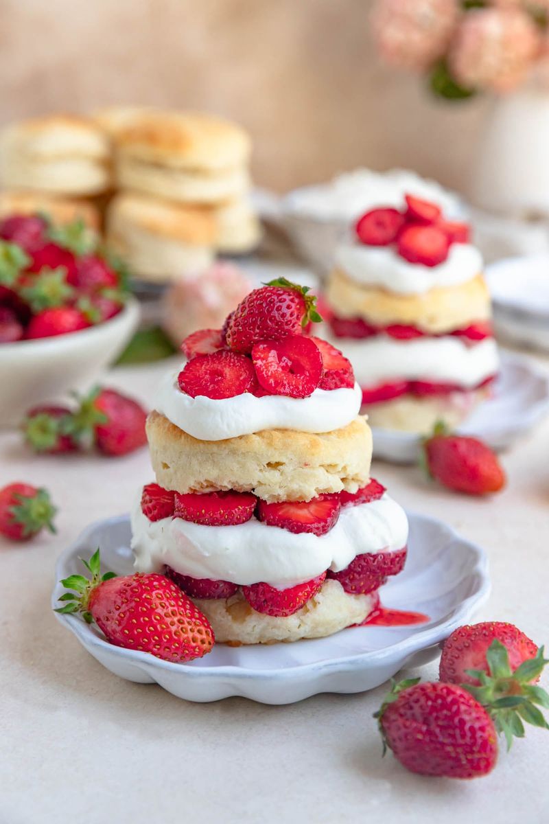 Strawberry Shortcake Biscuits