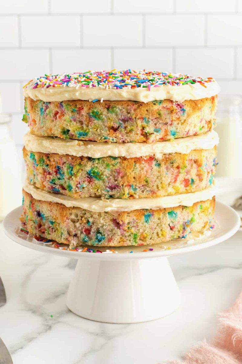 Confetti Sprinkle Cake