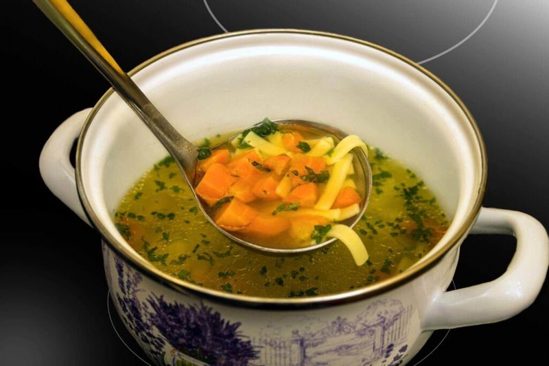 Teleća Corba (Veal and Vegetable Soup)
