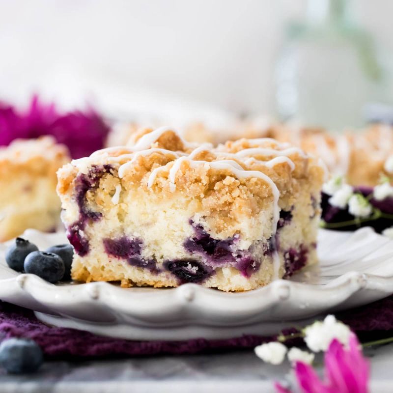 Blueberry Buttermilk Coffee Cake
