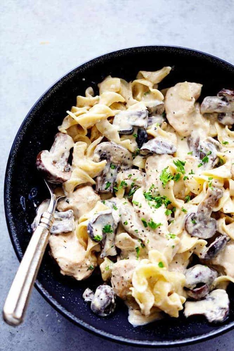 Chicken and Mushroom Casserole
