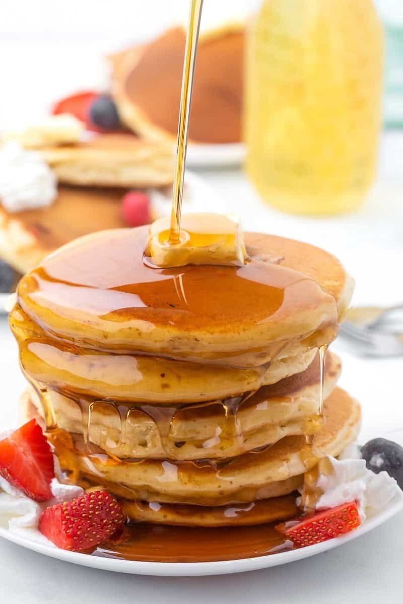 Banana And Nutella Stuffed Pancakes