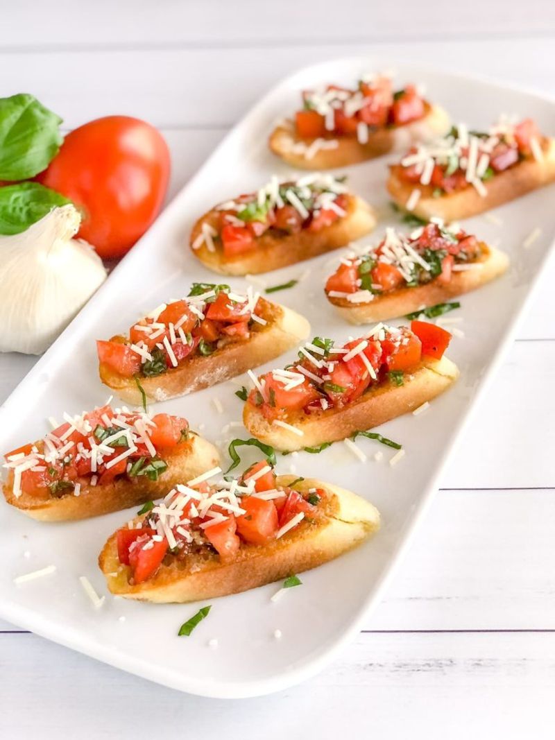 Bruschetta With Fresh Tomatoes