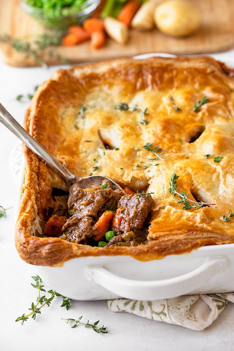 Beef and Mushroom Pot Pie