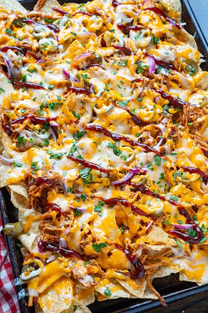 BBQ Pulled Pork Nachos