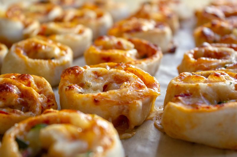 Mini Pizza Scrolls