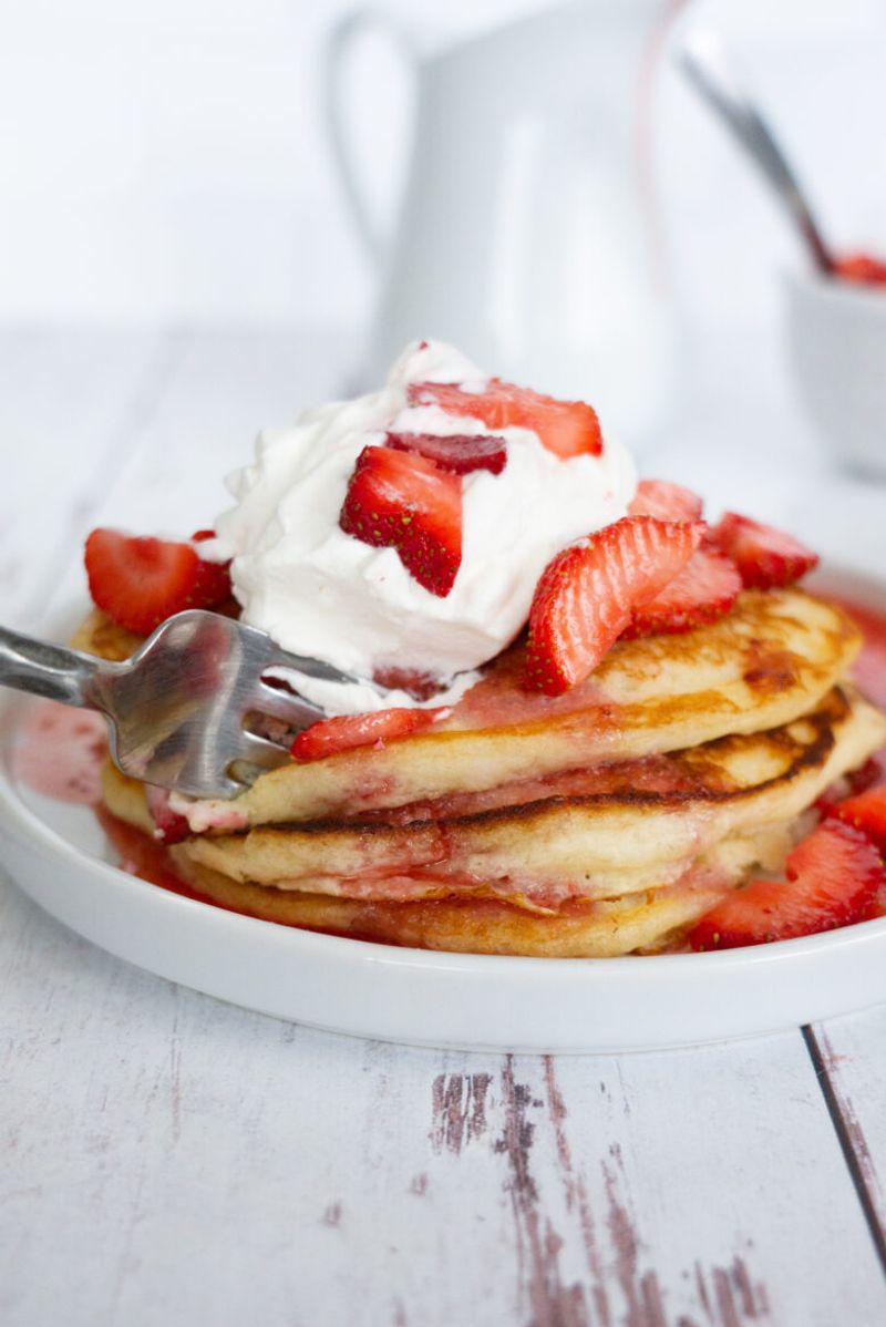 Fresh Strawberries and Whipped Cream