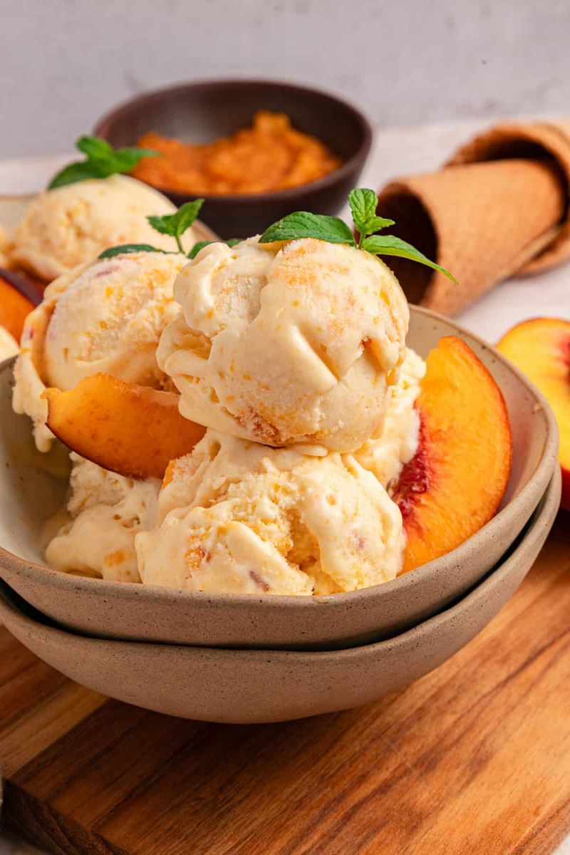 Peach Ice Cream