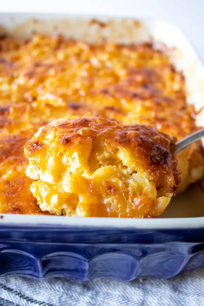 Grandma's Baked Macaroni and Cheese