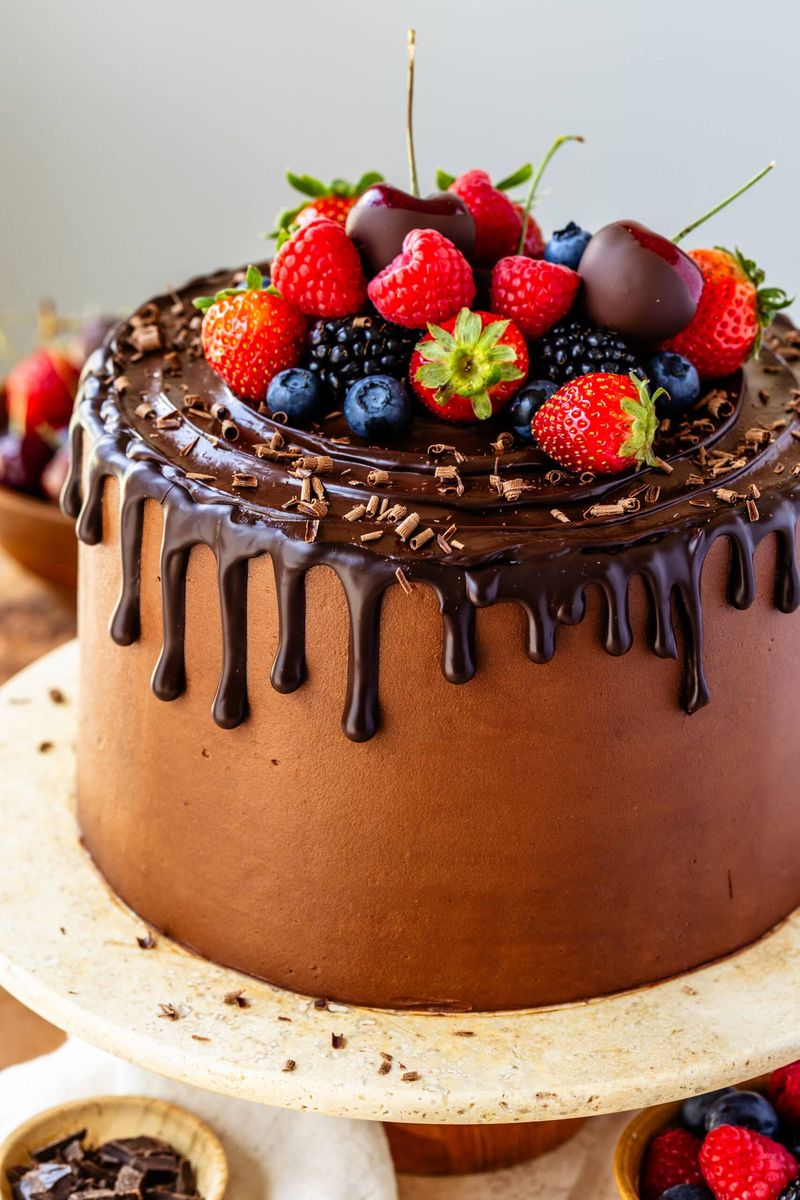 Drip Cake with Chocolate Ganache
