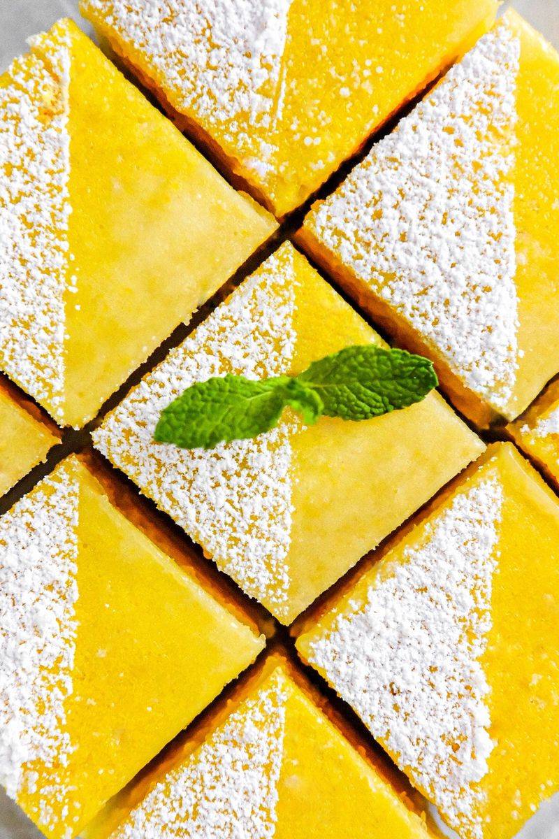 Yuzu Cheesecake Bars