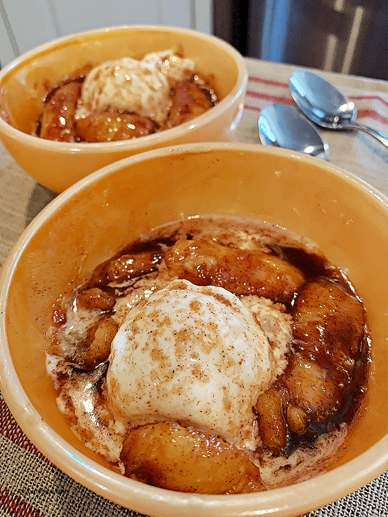 Banana Foster Pudding