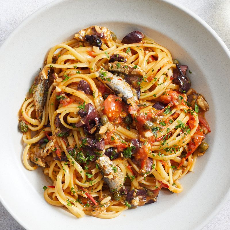 Sardine and Tomato Pasta