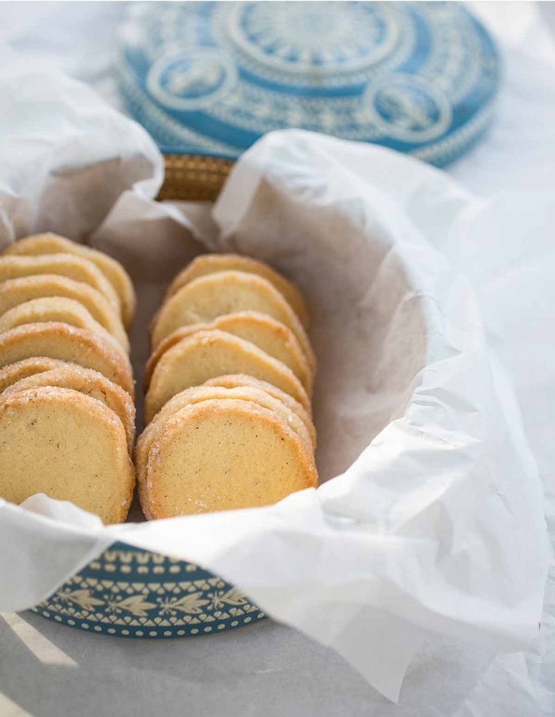 Vanilla Bean Sugar Biscuits