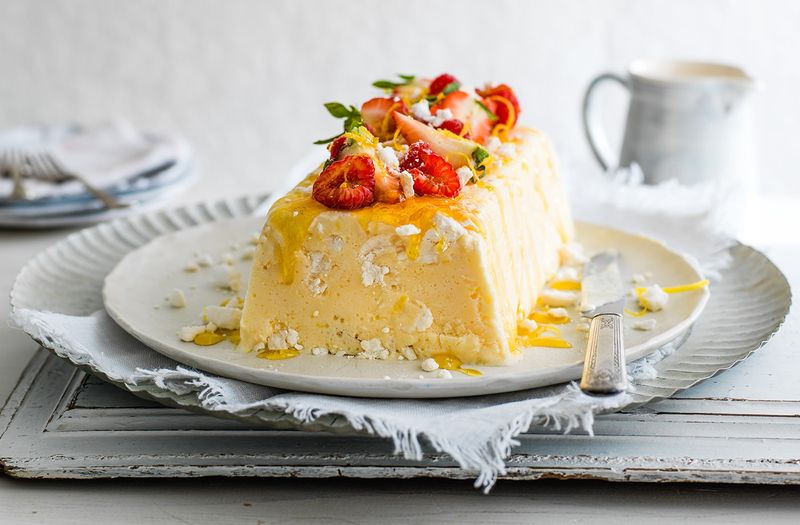Lemon Yoghurt Semifreddo