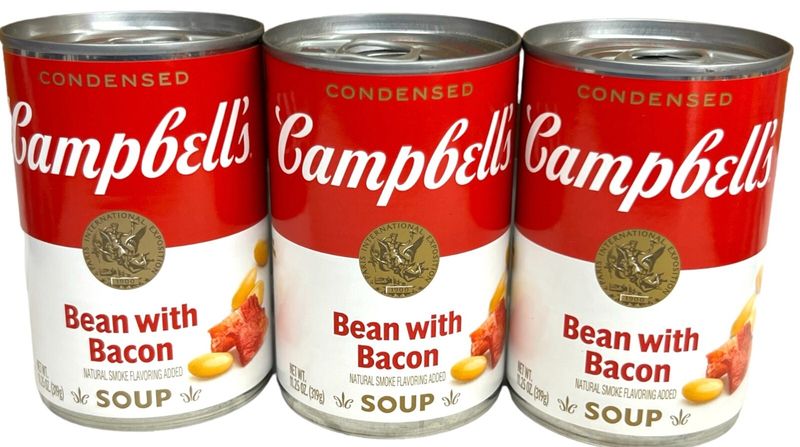 Bean and Bacon Soup from a Can
