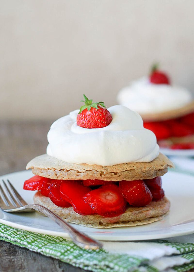 Strawberry Shortcake Pancakes