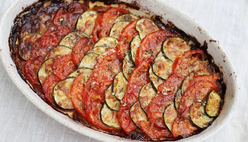 Zucchini and Tomato Casserole