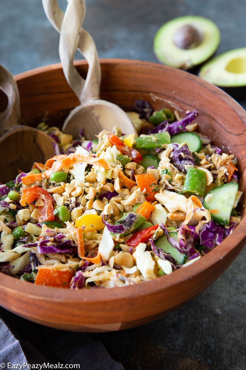 Crunchy Thai Peanut Salad