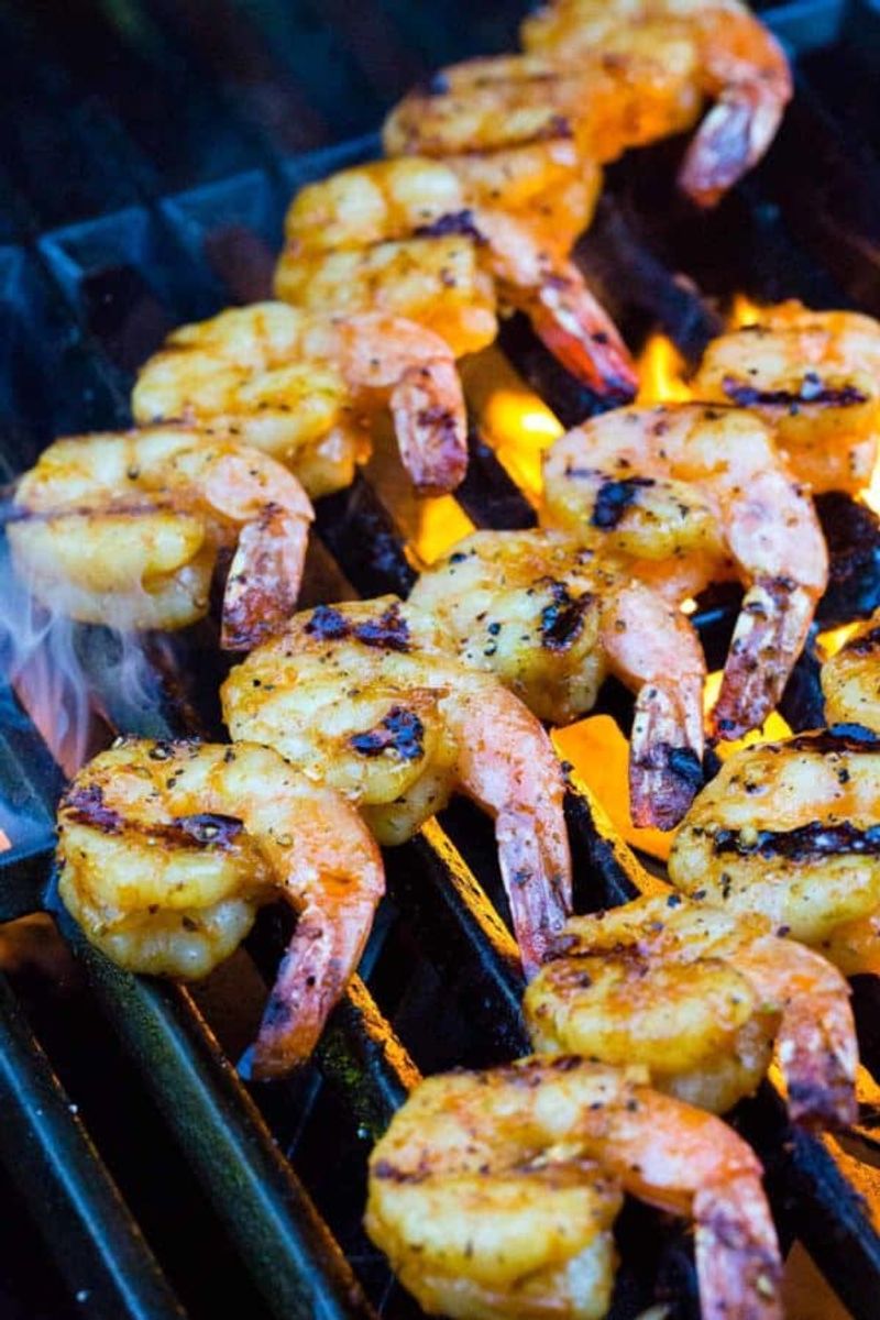 Honey Garlic Shrimp Skewers