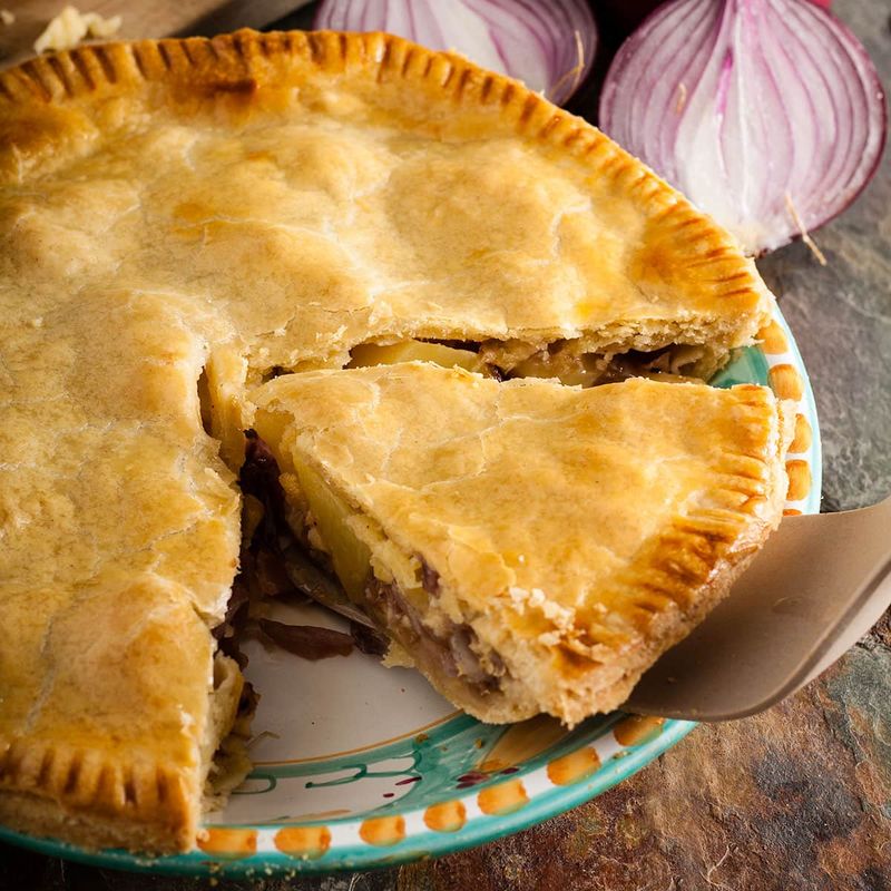Cheese and Onion Pie