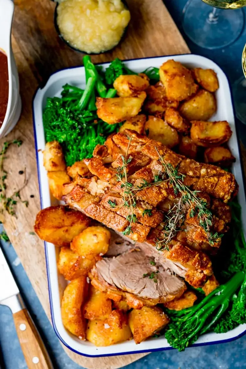 Pork Crackling and Roast Pork