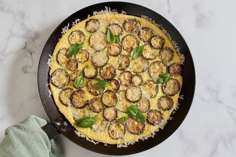 Courgette Frittata