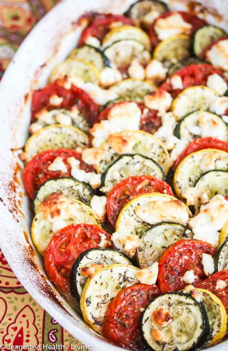 Courgette and Tomato Bake