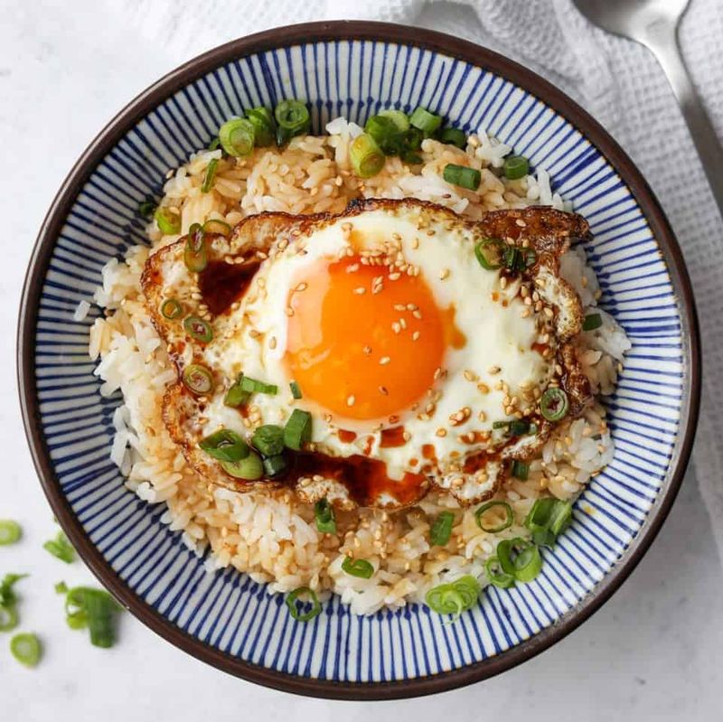 Fried Egg Rice Bowl