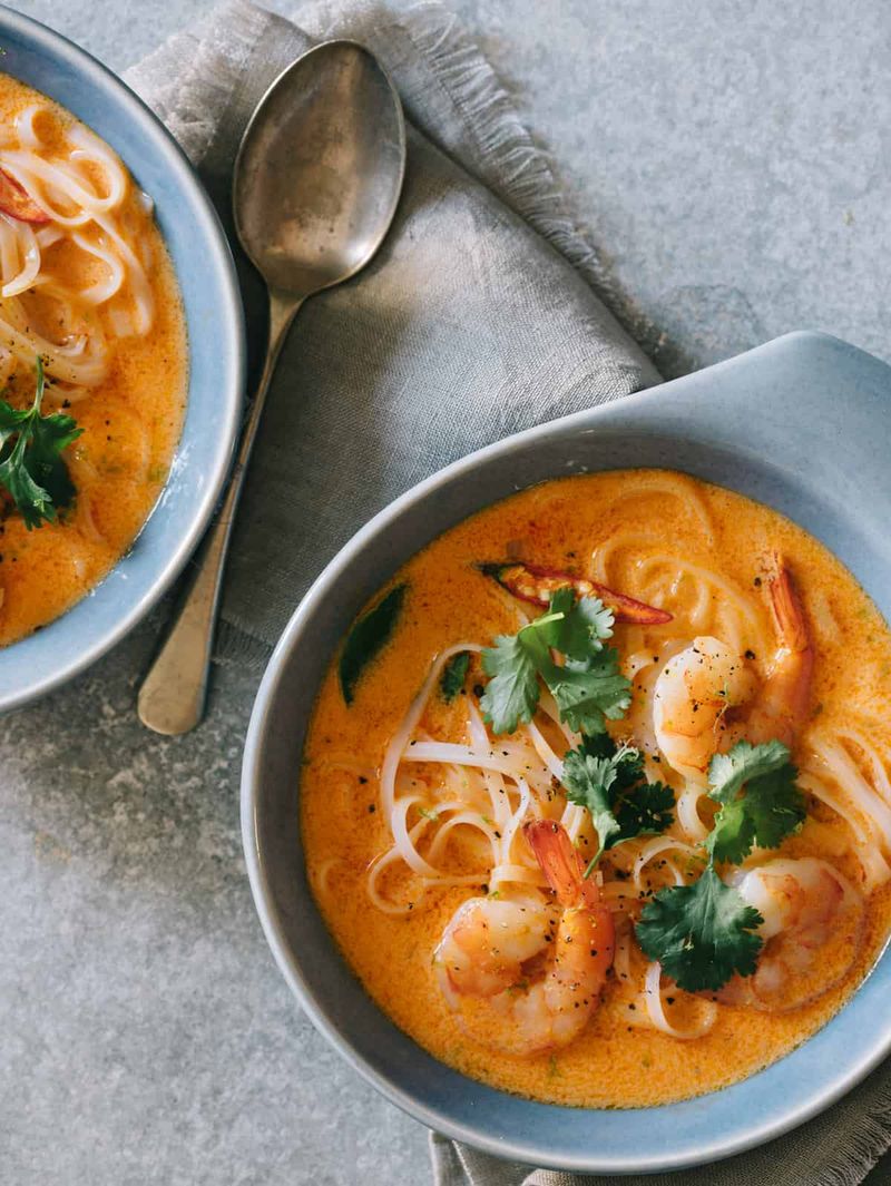 Thai Coconut Curry Soup