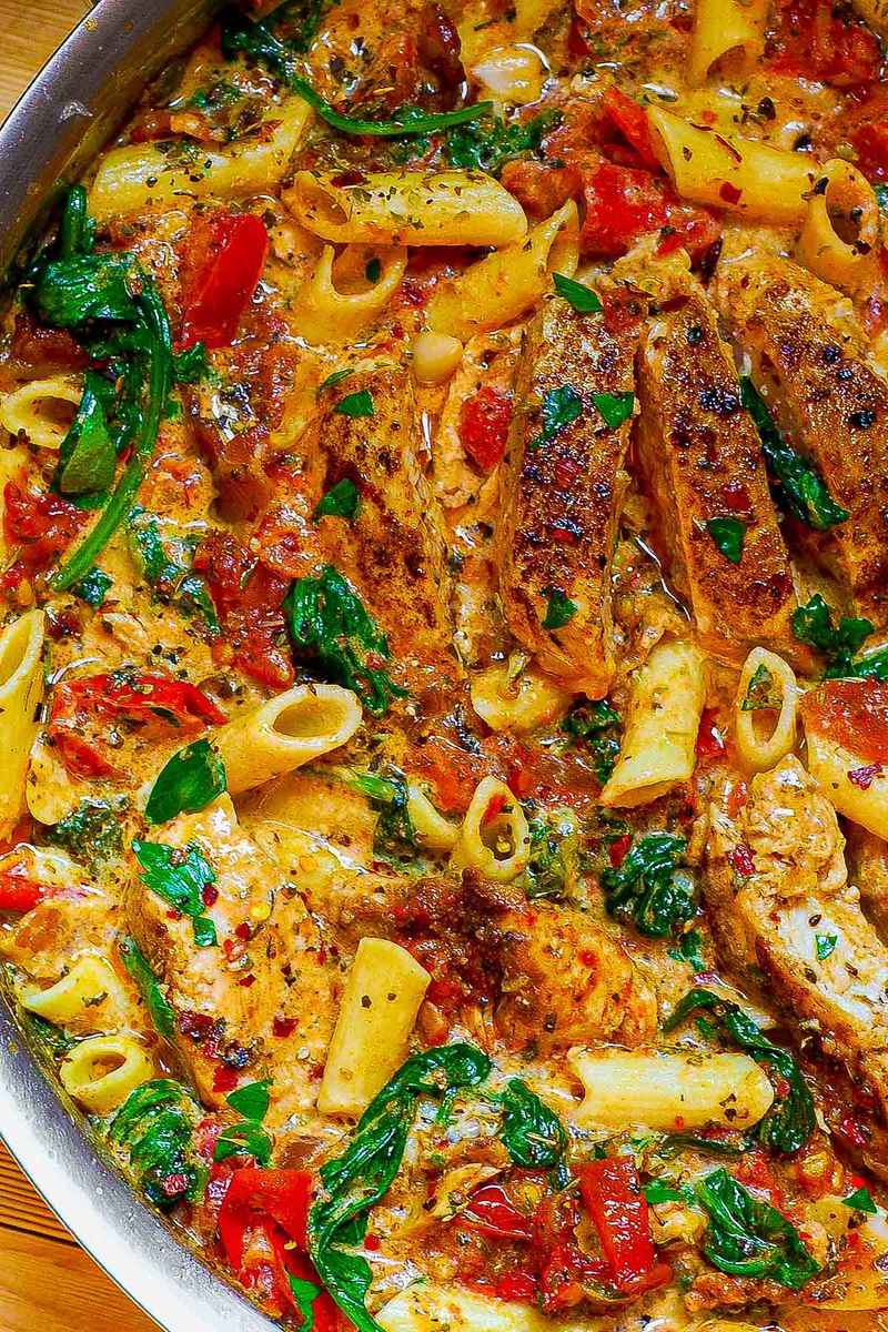 Chicken in Creamy Tomato Sauce