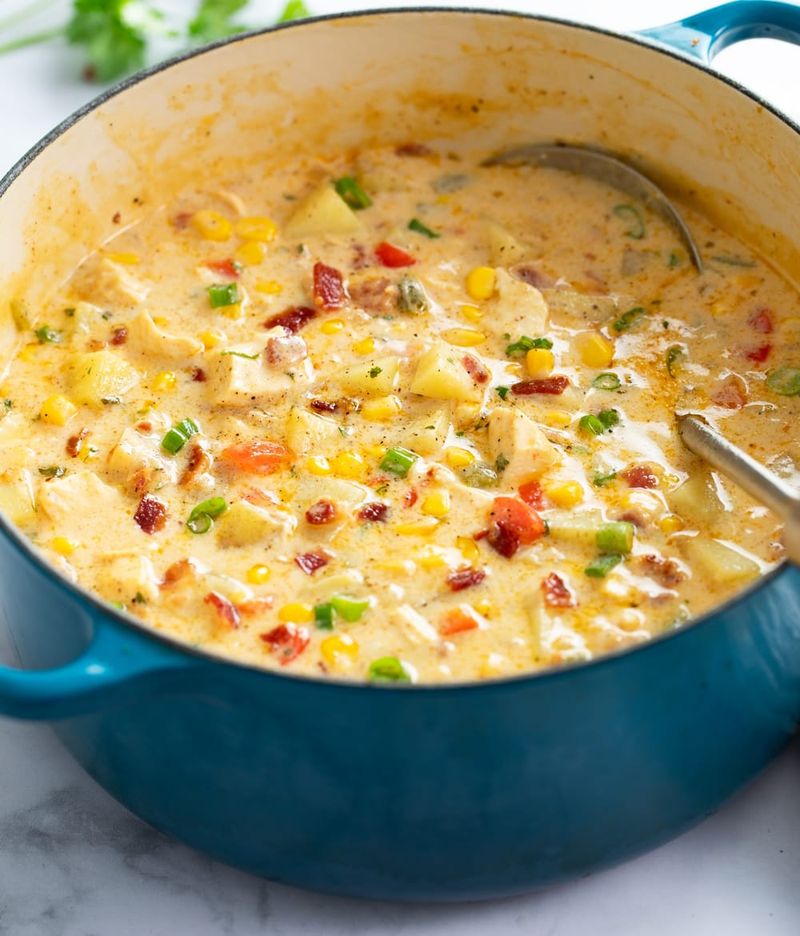 Creamy Chicken and Corn Chowder