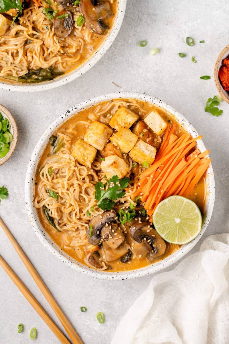 Thai Coconut Curry Noodle Soup