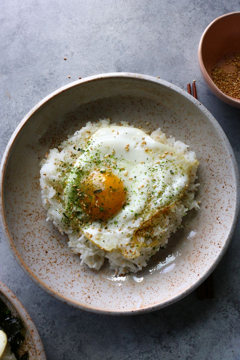Fried Egg on Rice