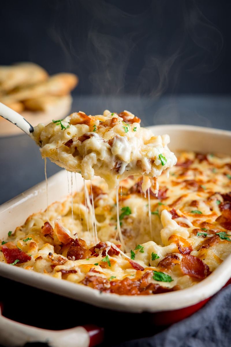 Four-Cheese Pasta Bake