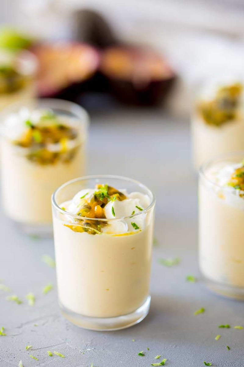 Passion Fruit Posset