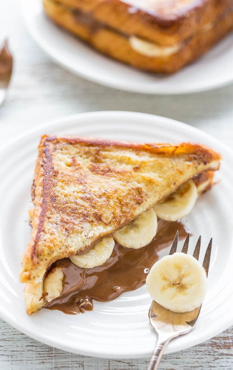 Peanut Butter Banana French Toast