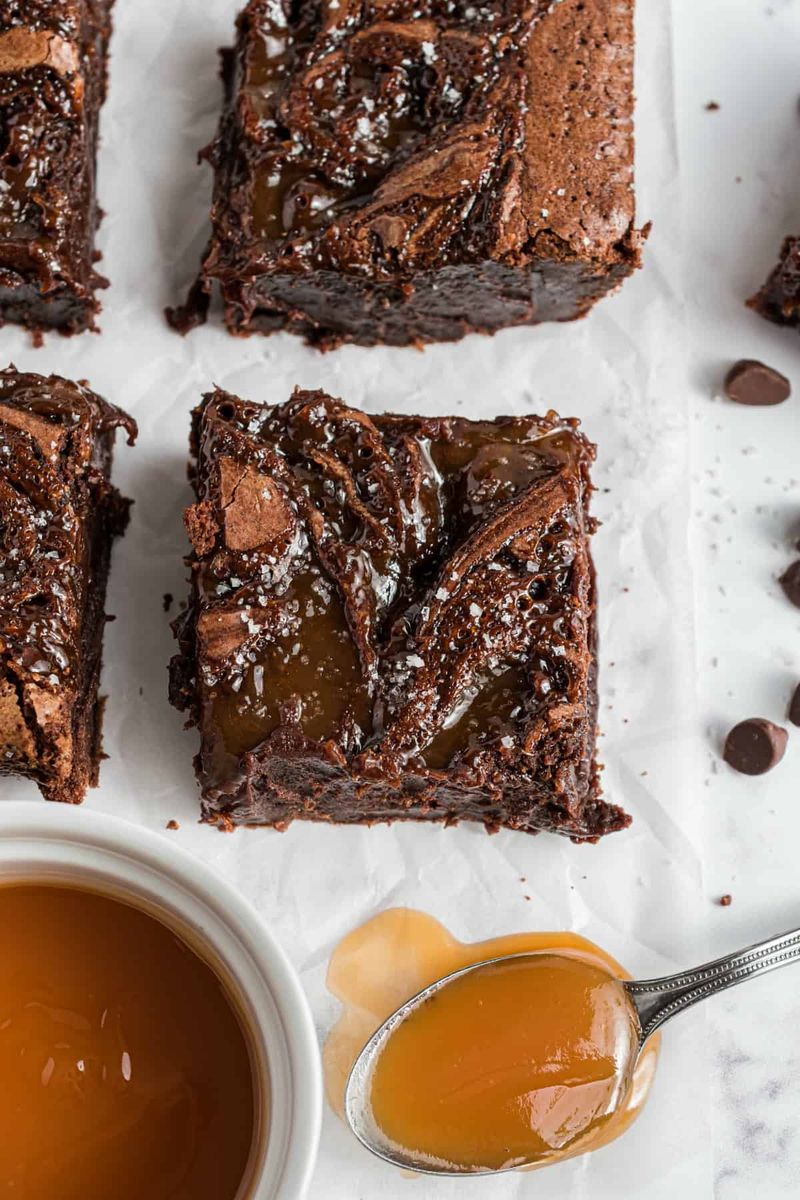 Salted Caramel Brownie