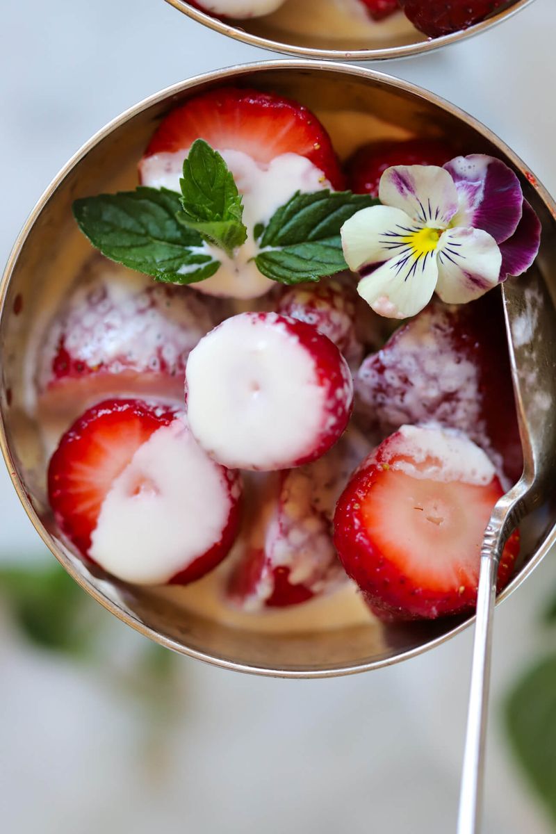 Strawberries and Cream